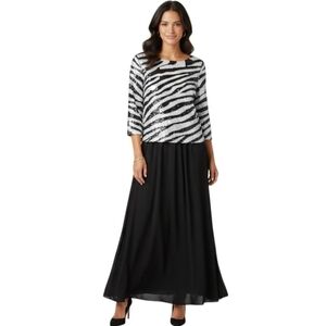 Trina Turk NWT Zebra Print Fully Sequined Designer Top Size XS